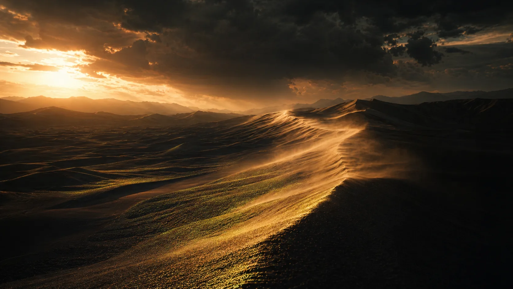 Desert dunes generated for Stuvio